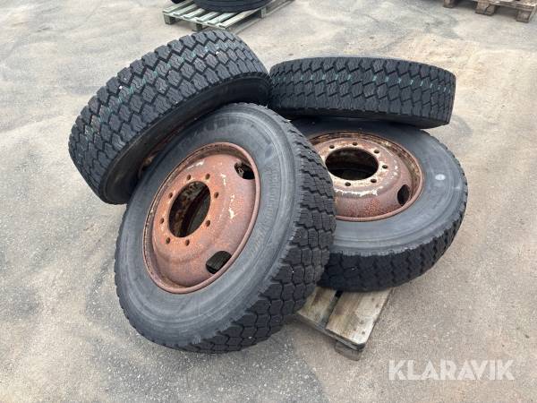 Lantbruksdäck Bridgestone / Continental 275/70 R 22.5 - 4st