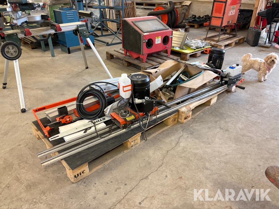 Nya Reservdelar Logosol ES5 kedjesågverk