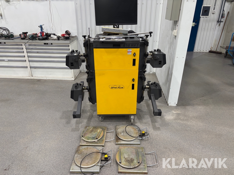 Hjulinställningsmaskin Opto-Plus 618