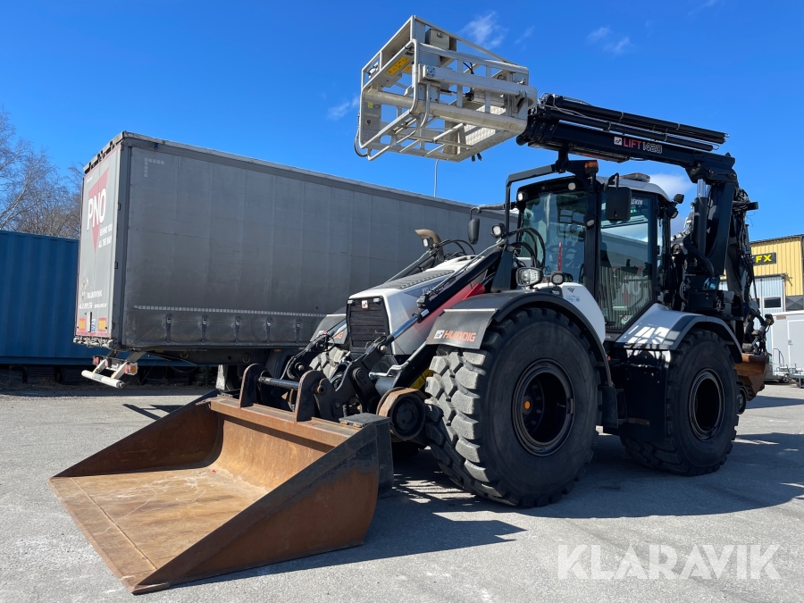 Grävlastare Huddig 1260D Rail med lift