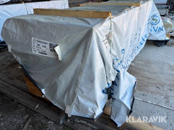 Friggebodstimmer Stenvalls 34x145 mm O/S VA 646 löpmeter.