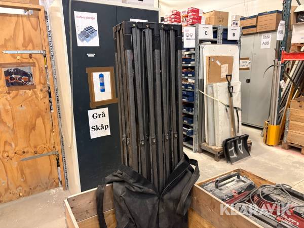 Depåtältställning utan duk Ironside