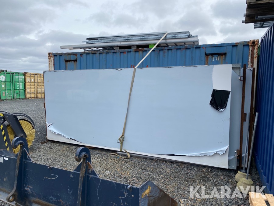 Skylt för fundament montering