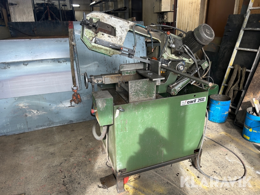 Bandsåg Carif 260 metall