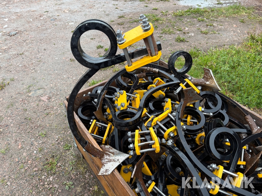Gammla pinnen till väderstad ferrox Väderstad inklusive fästen och gåsfot