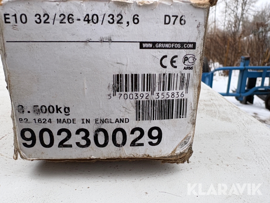 Parti med blandade VVS-artikar