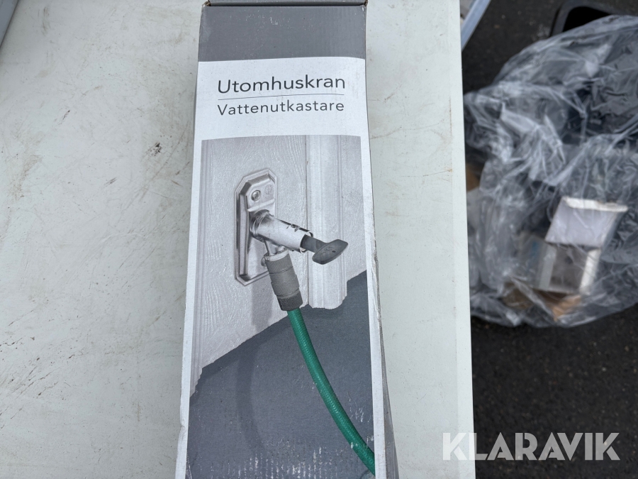 Parti med blandade VVS-artikar