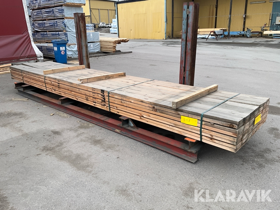 Virkespaket Hyvlat 302 Löpmeter