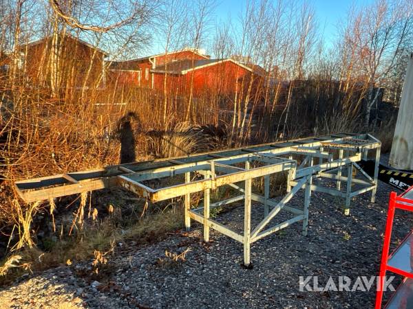 Sågbord med rullar