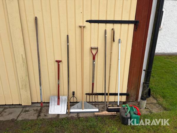 Diverse handredskap