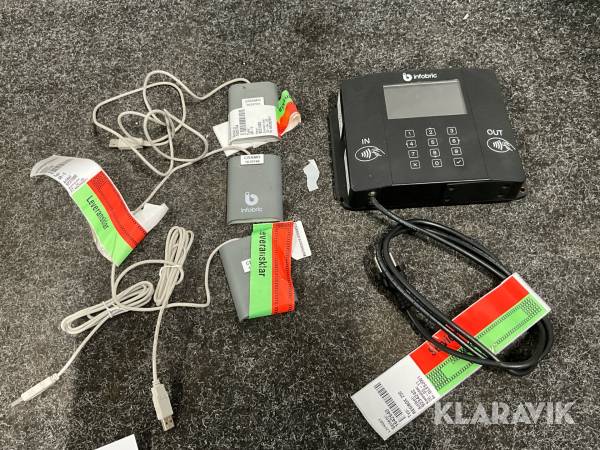 Kortläsare och regnig Infobric SR 5 / REG250