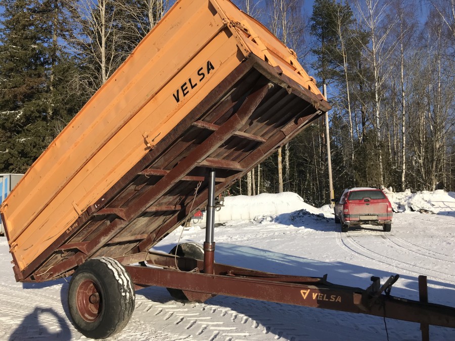 Traktor kärra / Tippkärra