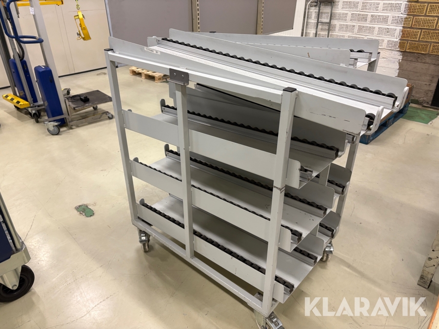 Förvaringsvagn med Rullbana