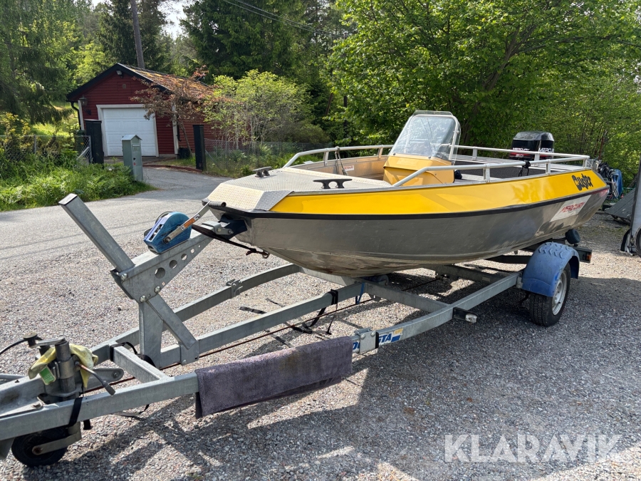Båt med trailer Buster S