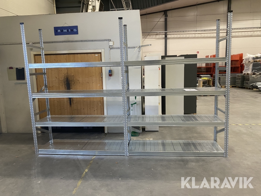 Lagerhylla 2 Sektioner Superhyllan RMS