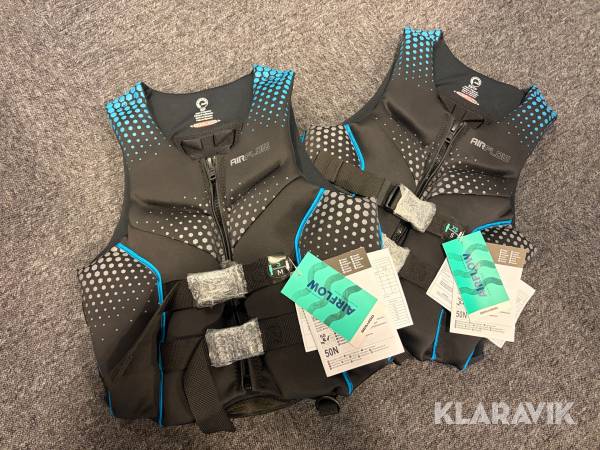 Flytvästar Airflow Stl. XS/S 2 st