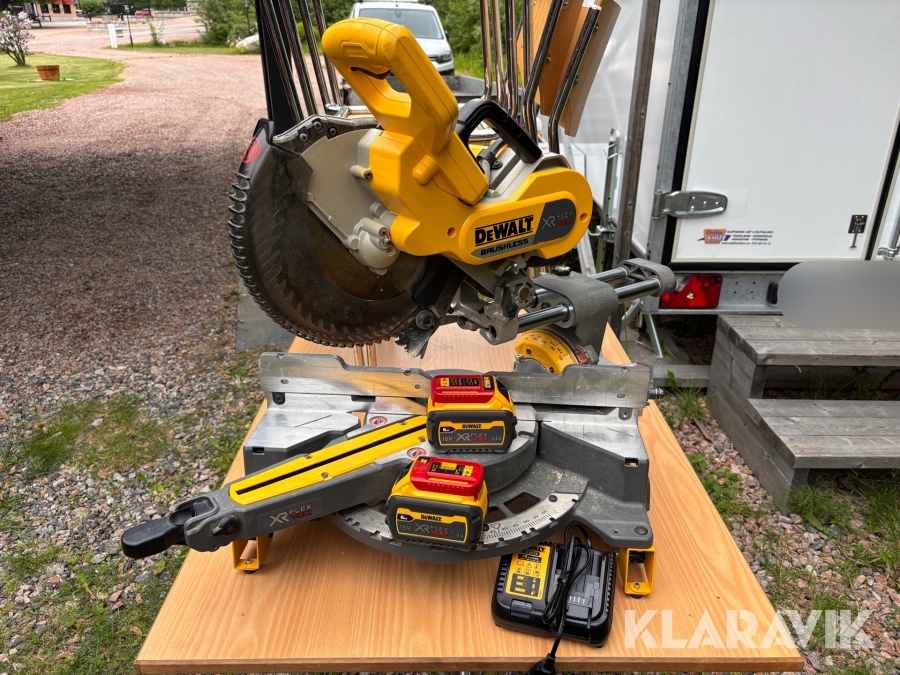 Kap & ger såg Dewalt DCS727 54v batteri