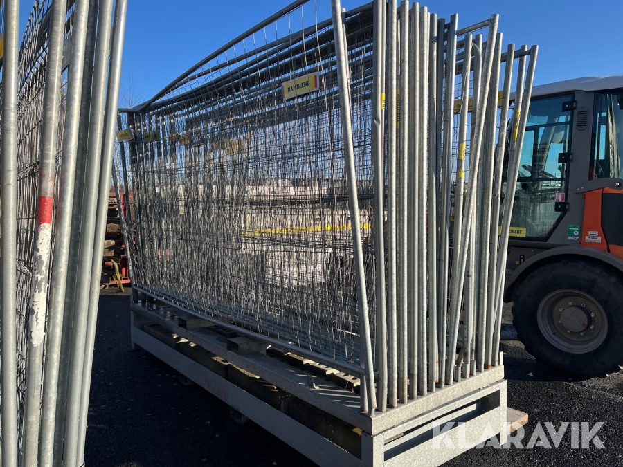 Byggstaket med stativ & vikter 25st