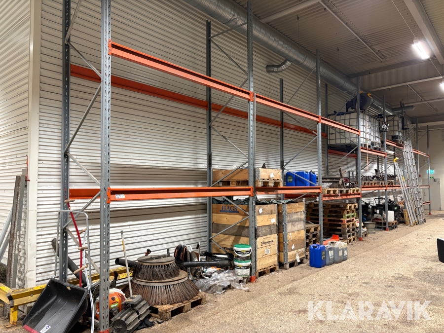 Pallställage 63 pallplatser