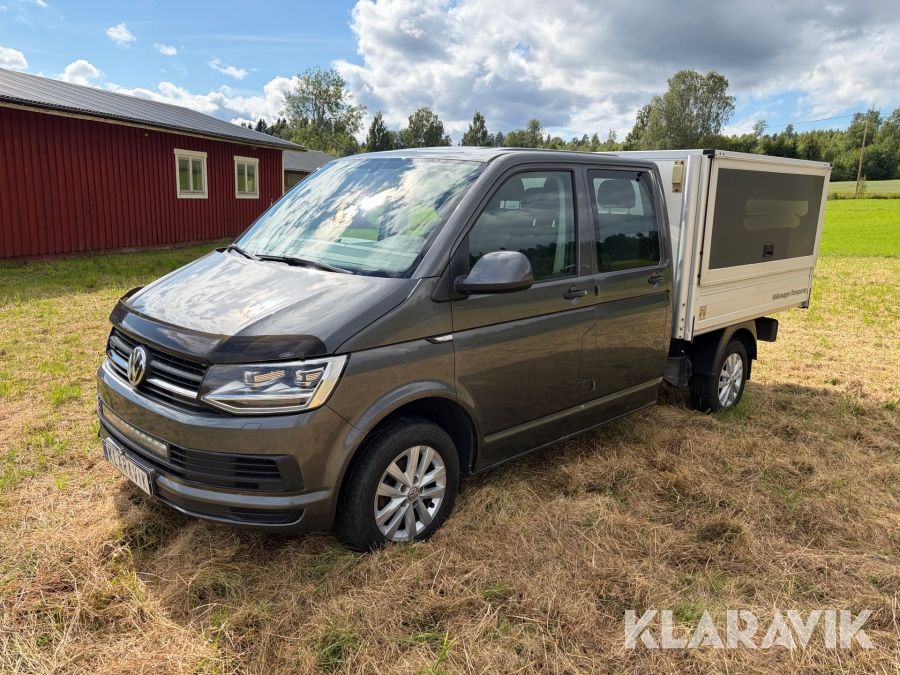Lätt lastbil  Volkswagen Transporter Dubbelhytt T30 2.0 TDI BMT