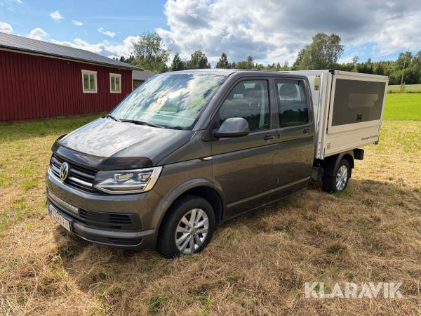Lätt lastbil  Volkswagen Transporter Dubbelhytt T30 2.0 TDI BMT
