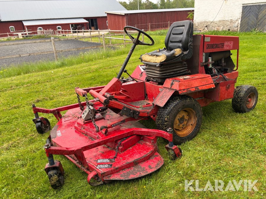 Gräsklippare Toro Groundmaster 322-D 1,8 m arbetsbredd