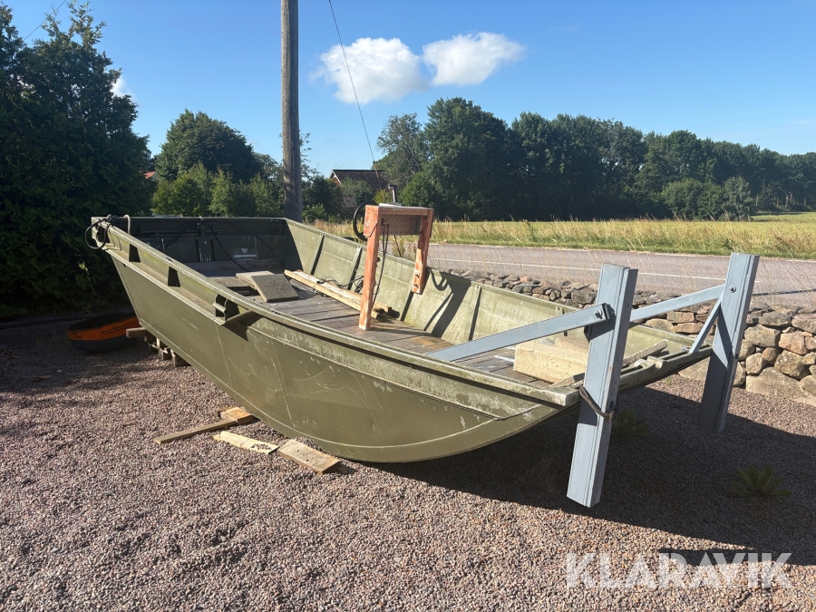 Aluminiumbåt / Pontonbåt