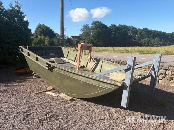 Aluminiumbåt / Pontonbåt