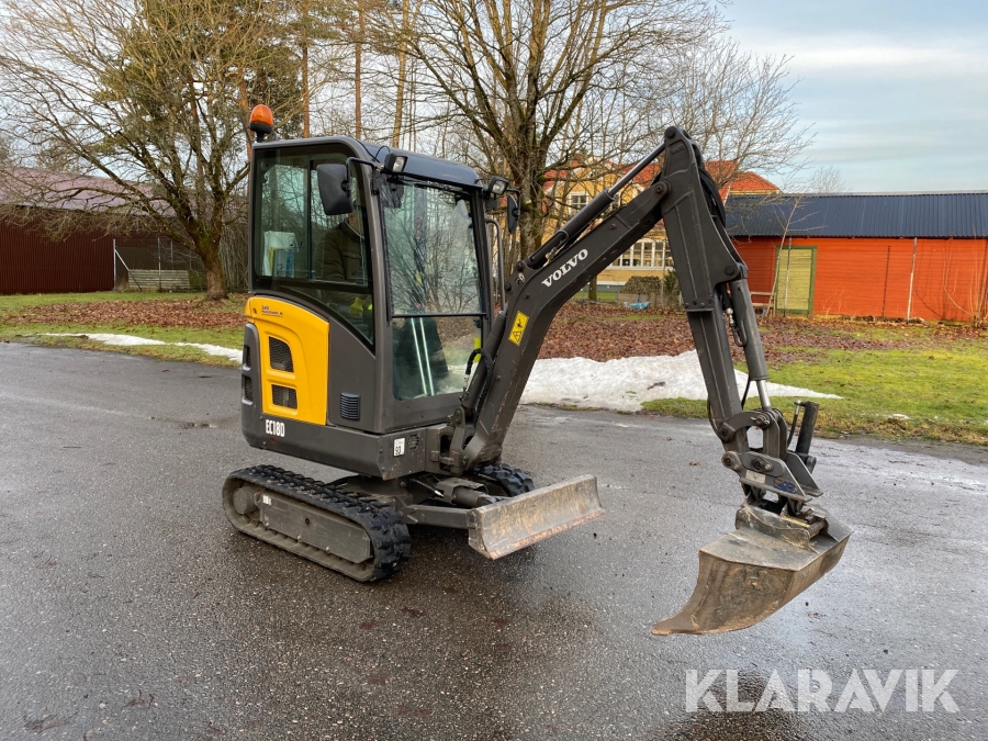 Grävmaskin Mini Volvo EC18D