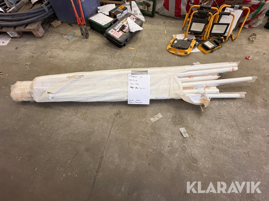 Avloppsrör Faluplast 40X1,8mmX2m