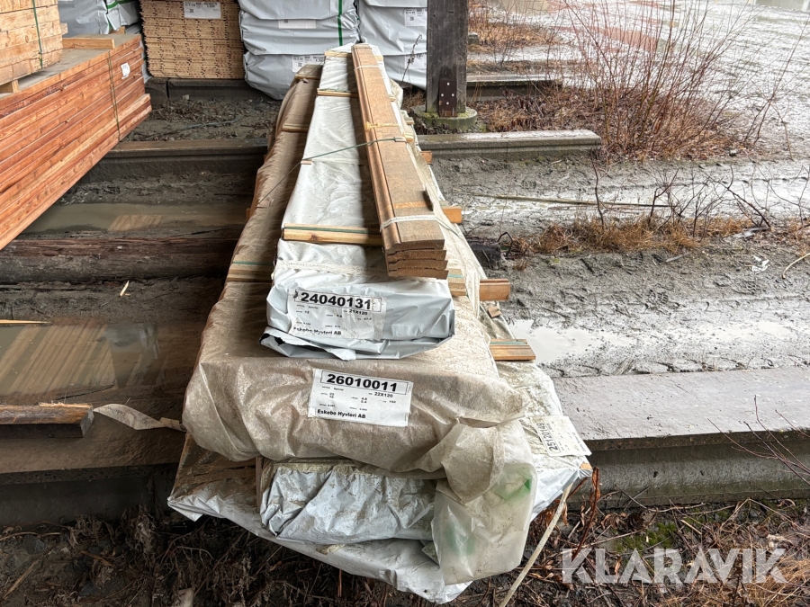 Parti med foder och socklar Eskebo