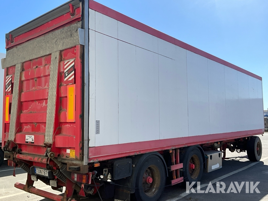 Släp Schmitz Fp 25 med bakgavellyft