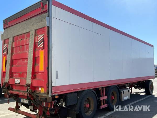 Släp Schmitz Fp 25 med bakgavellyft