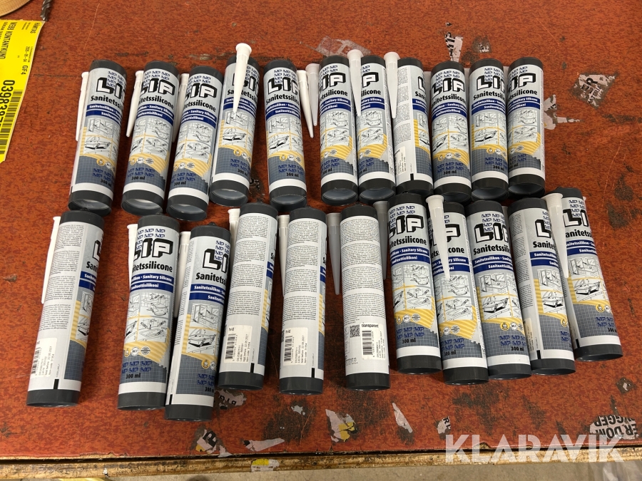 Sanitetssilikon LIP 22 st