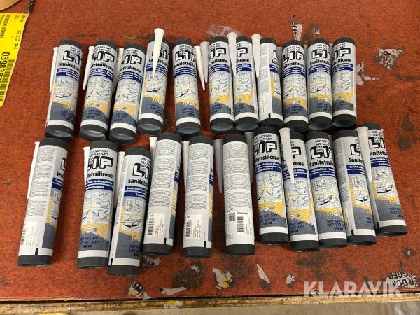 Sanitetssilikon LIP 22 st