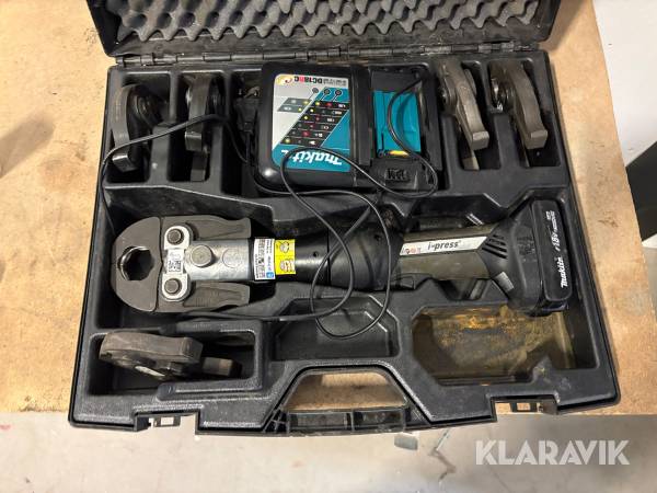 Pressverktyg Makita I-press mini med M-käftar