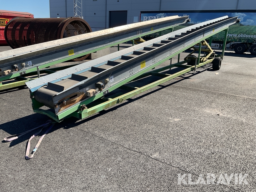Transportband Nossebro Mekaniska EV 14000 höj/sänkbar