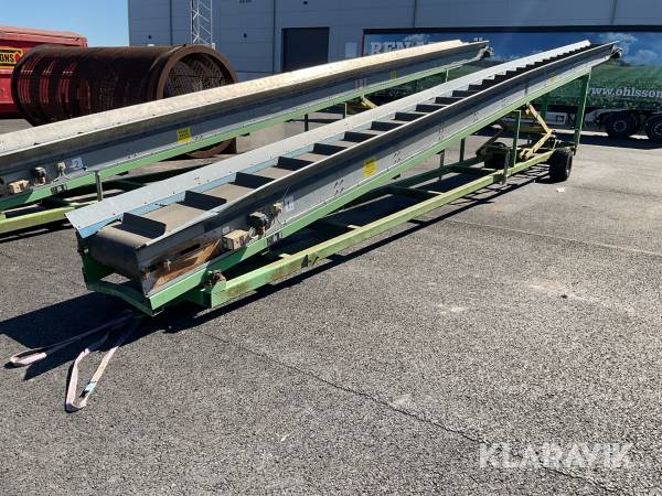 Transportband Nossebro Mekaniska EV 14000 höj/sänkbar