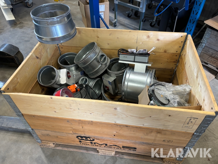 Pall med diverse spjäll