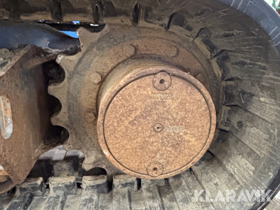 Grävmaskin Takeuchi TB153FR med rototilt och skopa