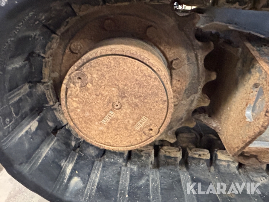 Grävmaskin Takeuchi TB153FR med rototilt och skopa