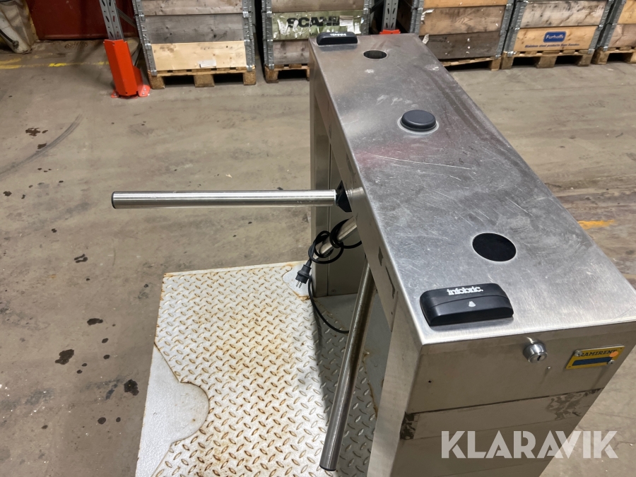 Id06 biljettgrind Infobric Turnstile