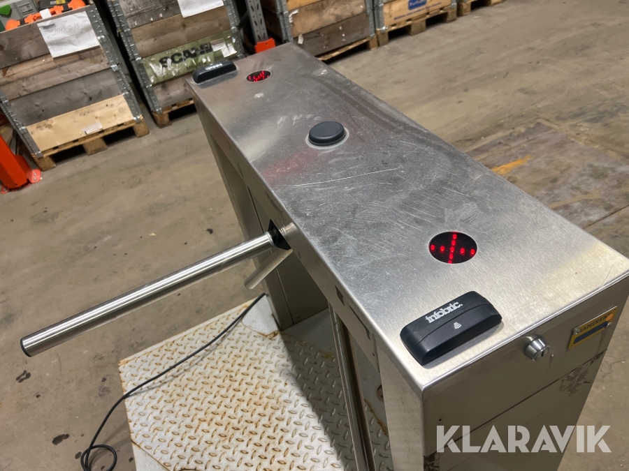 Id06 biljettgrind Infobric Turnstile