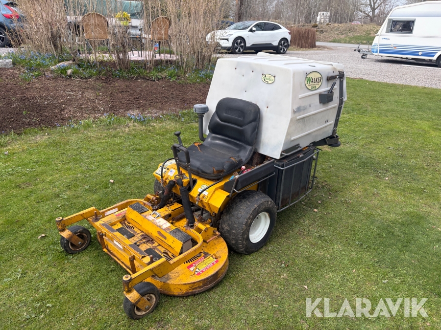 Gräsklippare Walker MDDGHS diesel med tipp