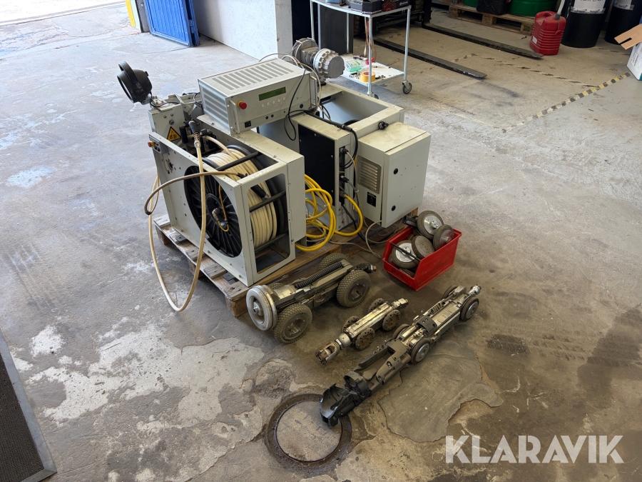 Inspekpektionsrobot med satellit IBAK KW 305