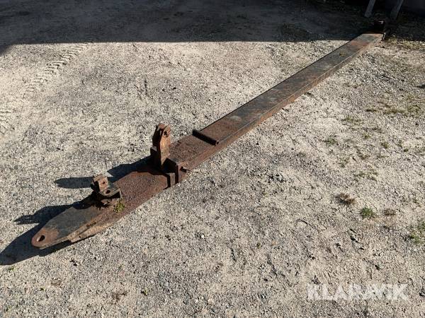 Bom till snöplog för traktormontage