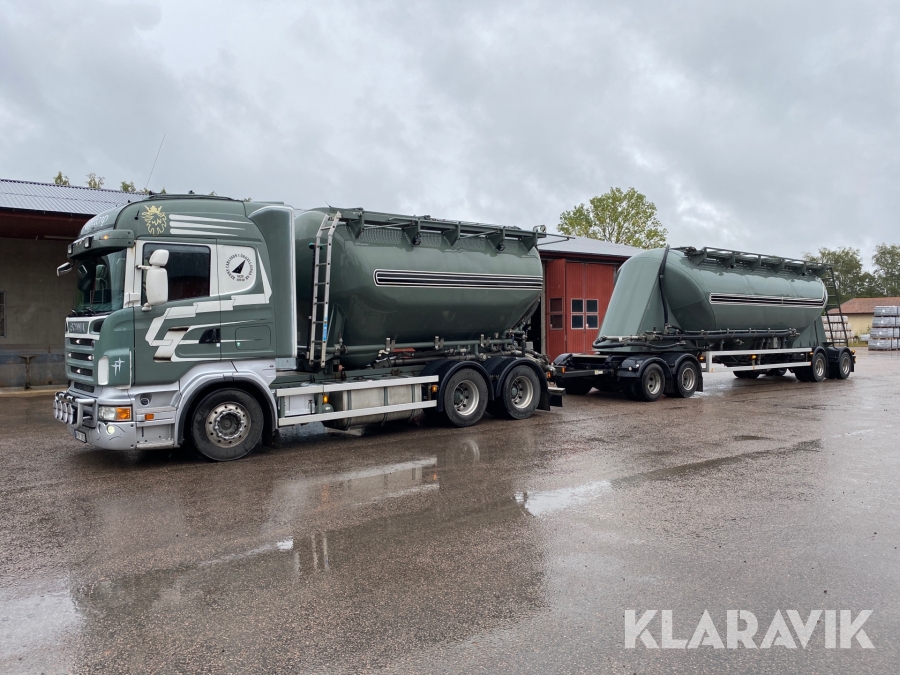 Bulkbil ekipage Scania R620