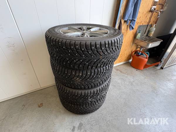 Däck med fälg Nokian Hakkapeliitta 9 Dubbdäck