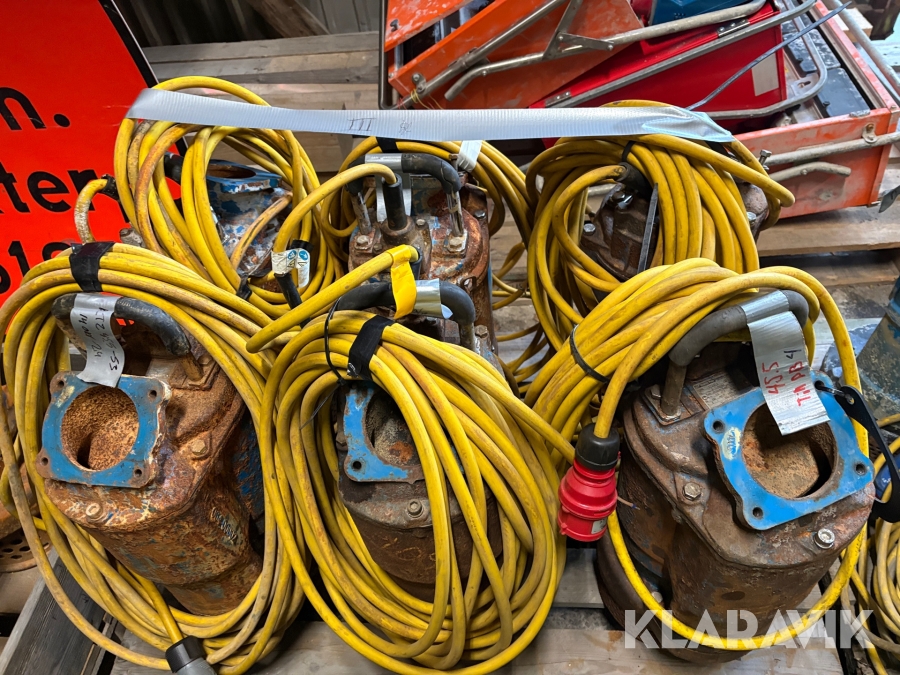 Dränkpump 6 st Tsurumi KTZ 45,5