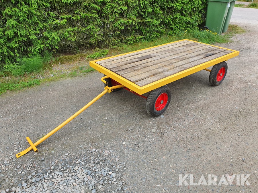 Materialvagn Hörby Bruk 4-hjulsvagn